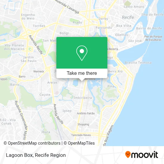 Lagoon Box map