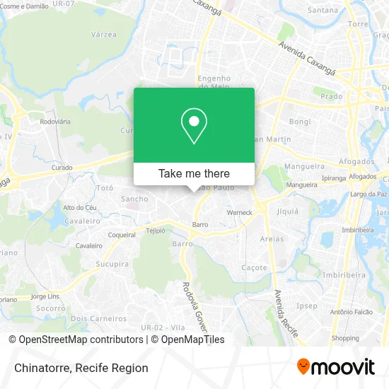 Chinatorre map