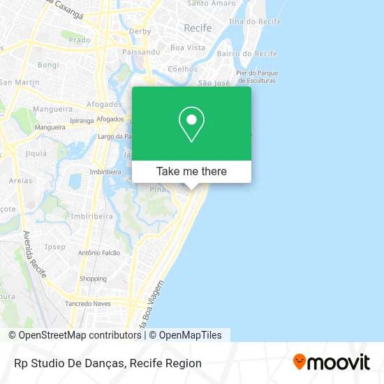 Rp Studio De Danças map