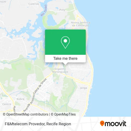 F&Mtelecom Provedor map