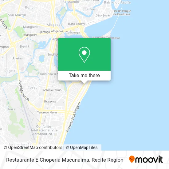 Restaurante E Choperia Macunaima map