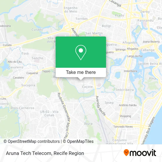 Aruna Tech Telecom map