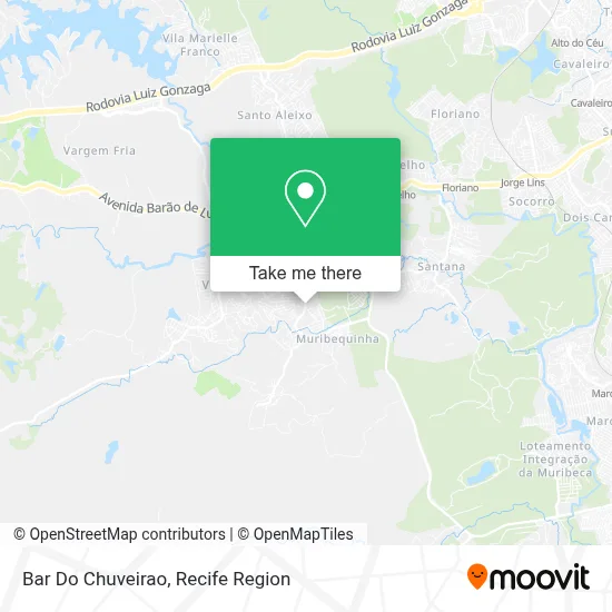 Bar Do Chuveirao map