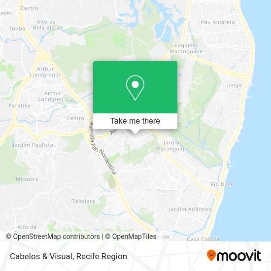 Cabelos & Visual map