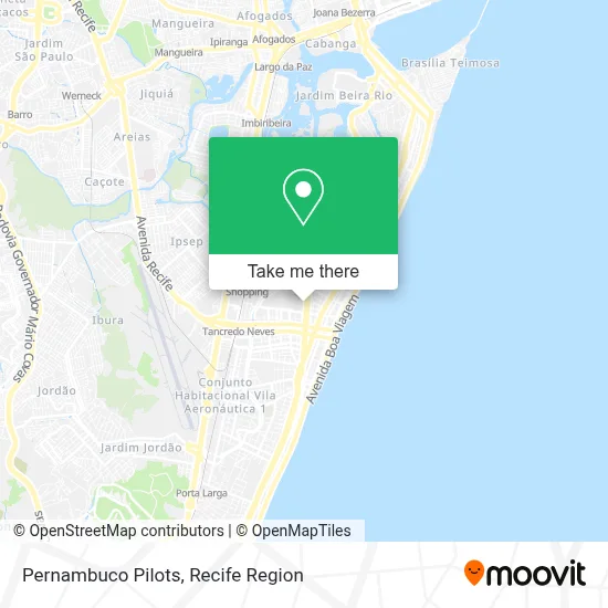Pernambuco Pilots map
