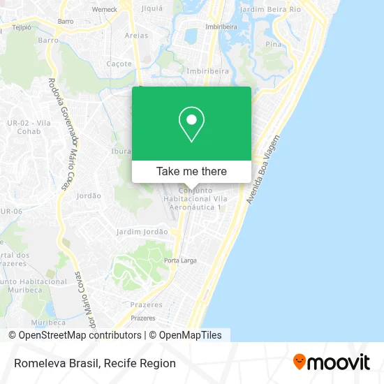 Romeleva Brasil map