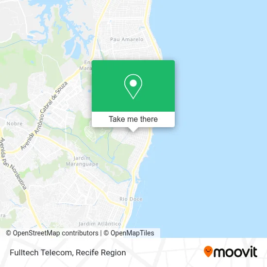 Fulltech Telecom map