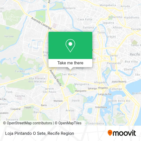 Loja Pintando O Sete map