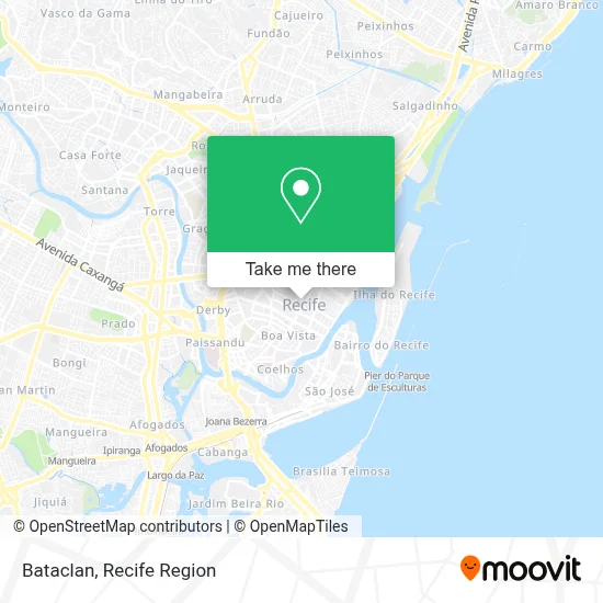 Bataclan map
