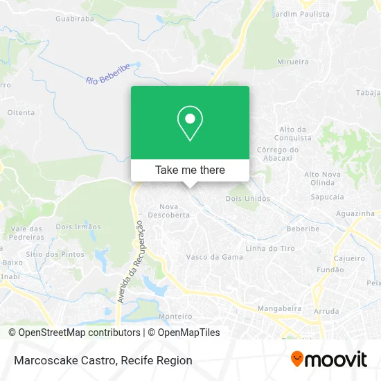 Marcoscake Castro map