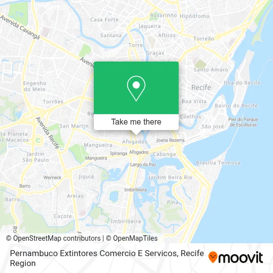 Pernambuco Extintores Comercio E Servicos map