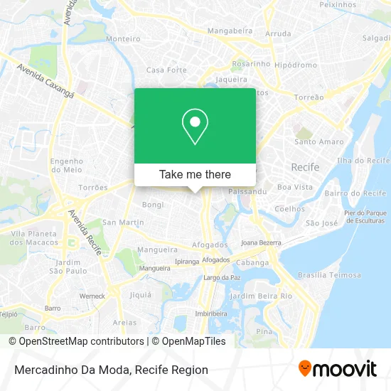 Mercadinho Da Moda map