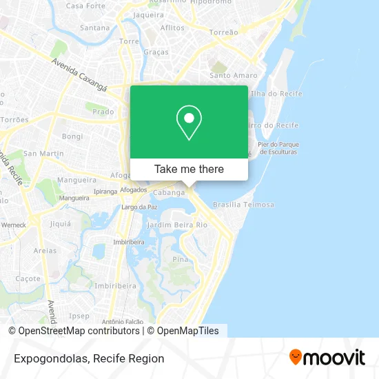 Expogondolas map
