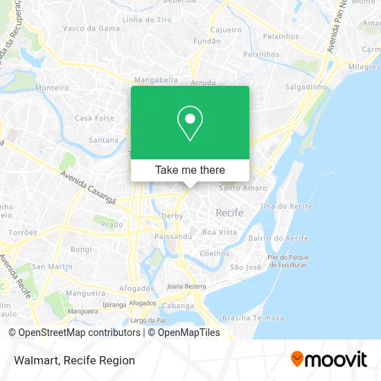 Walmart map
