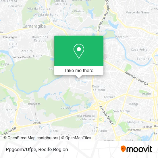 Ppgcom/Ufpe map