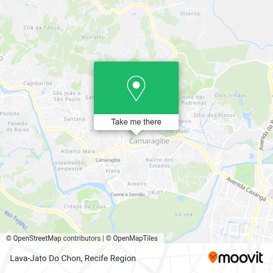 Lava-Jato Do Chon map