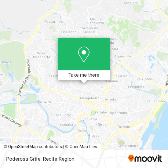 Poderosa Grife map