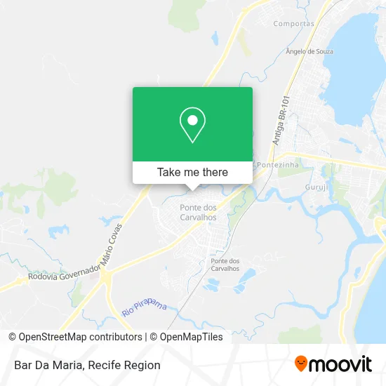 Bar Da Maria map
