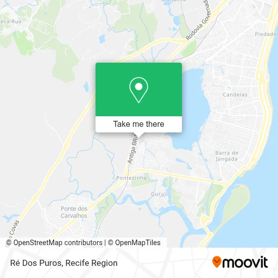 Ré Dos Puros map