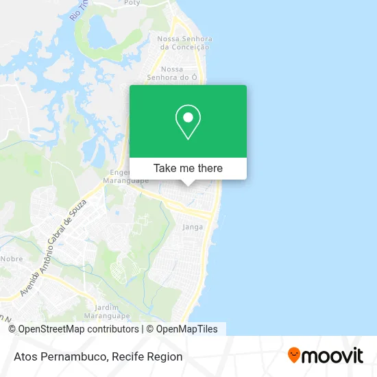 Atos Pernambuco map