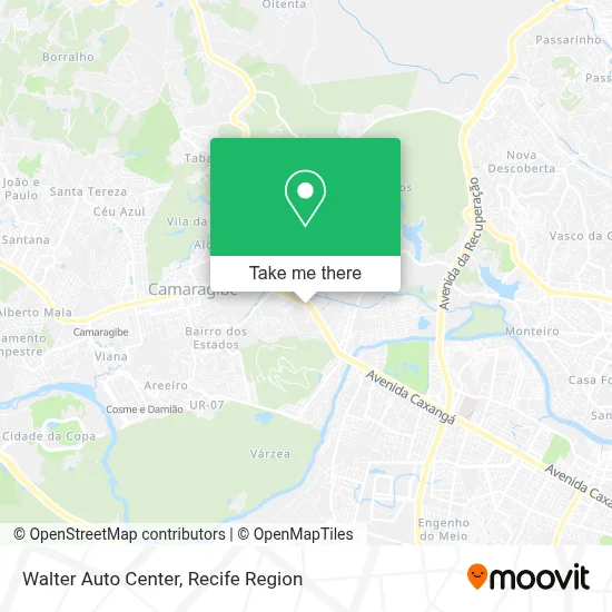 Walter Auto Center map