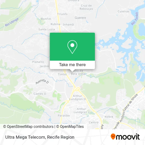 Ultra Mega Telecom map