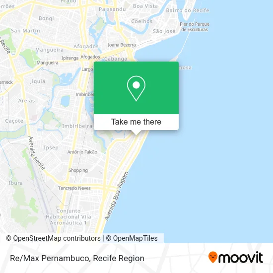 Re/Max Pernambuco map