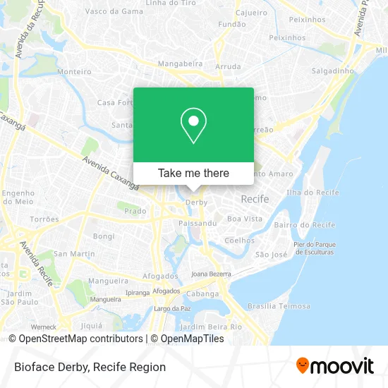 Bioface Derby map
