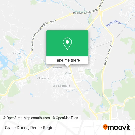 Grace Doces map