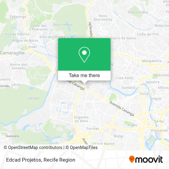 Edcad Projetos map