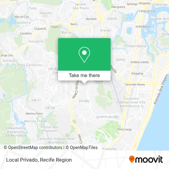 Local Privado map