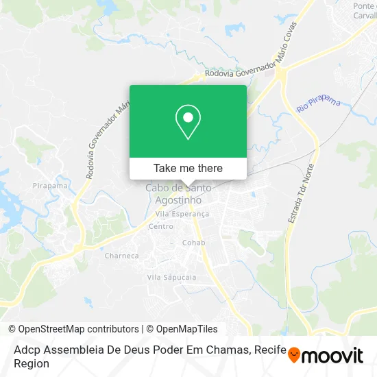 Adcp Assembleia De Deus Poder Em Chamas map