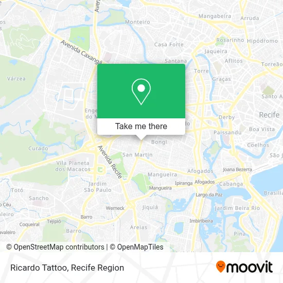 Ricardo Tattoo map