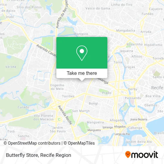 Butterfly Store map