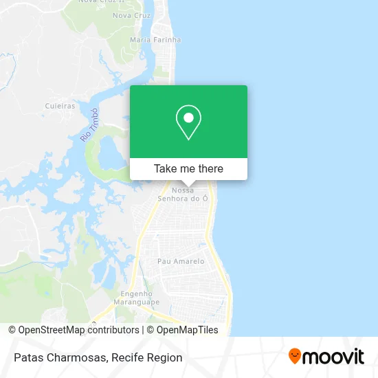 Patas Charmosas map
