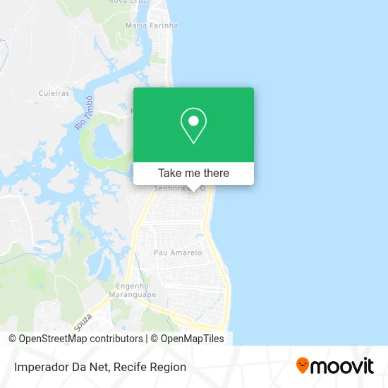 Imperador Da Net map