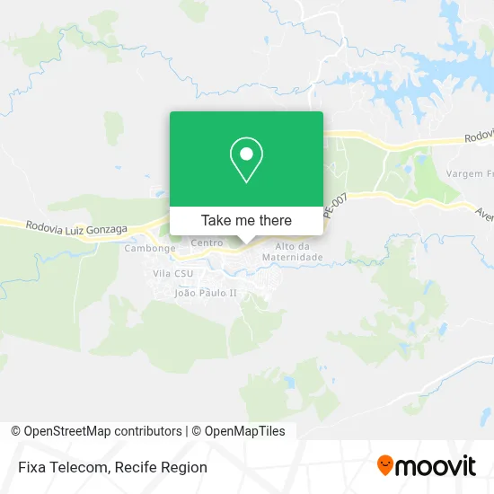 Fixa Telecom map