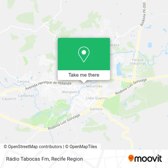 Rádio Tabocas Fm map