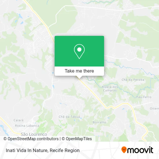 Inati Vida In Nature map