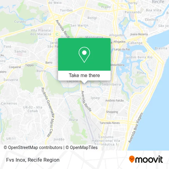 Fvs Inox map