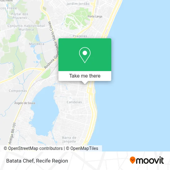 Batata Chef map