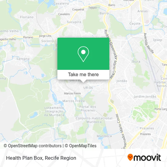 Health Plan Box map