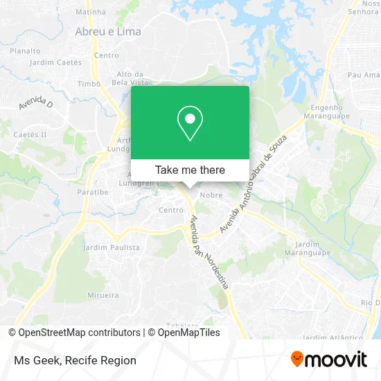 Ms Geek map