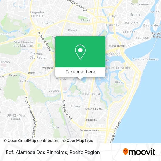 Edf. Alameda Dos Pinheiros map