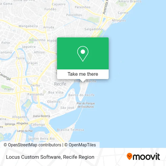 Locus Custom Software map