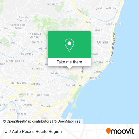 J J Auto Pecas map