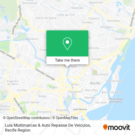 Lula Multimarcas & Auto Repasse De Veiculos map
