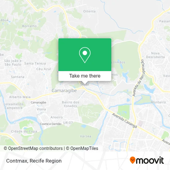 Contmax map