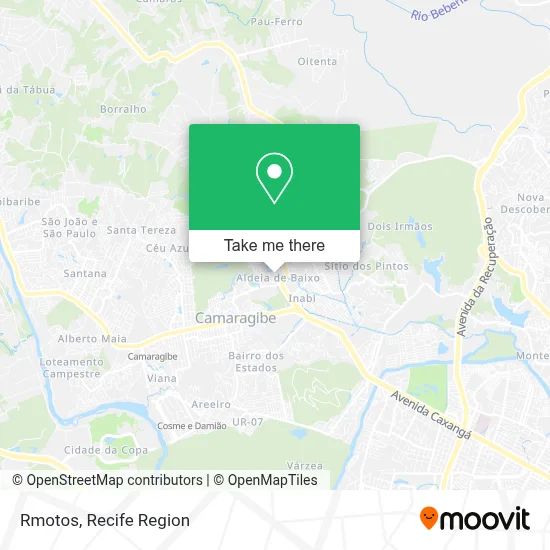 Rmotos map