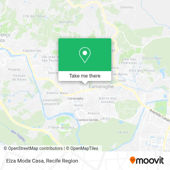 Elza Moda Casa map